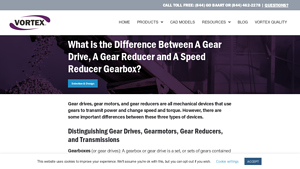 Vortex Reducer - Gear Drives & Gearmotors