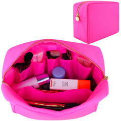 An application scenario or product detail of vs pink makeup bag - Image 4