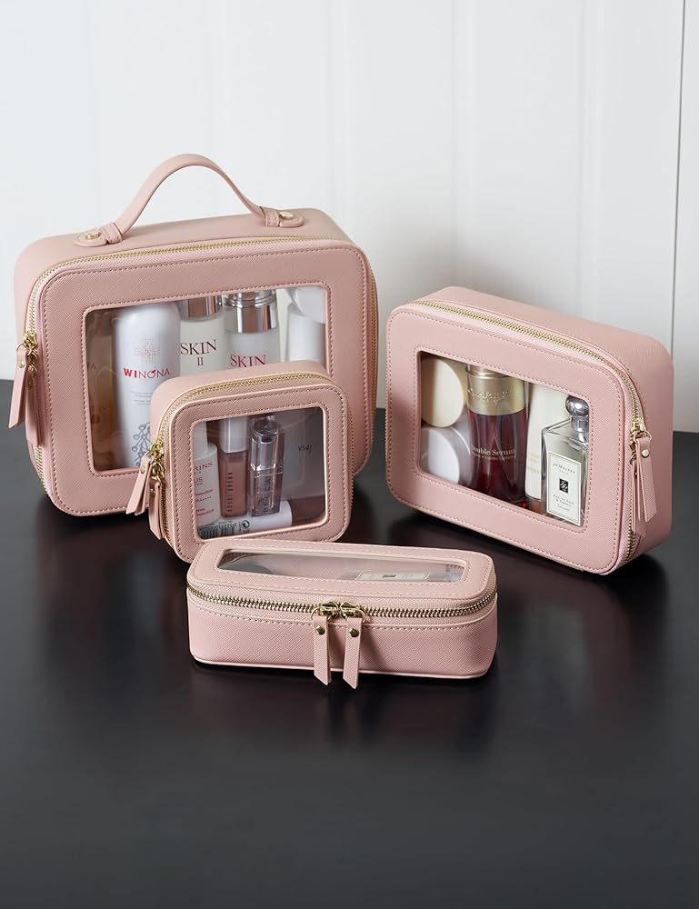 An application scenario or product detail of vs pink makeup bag - Image 7