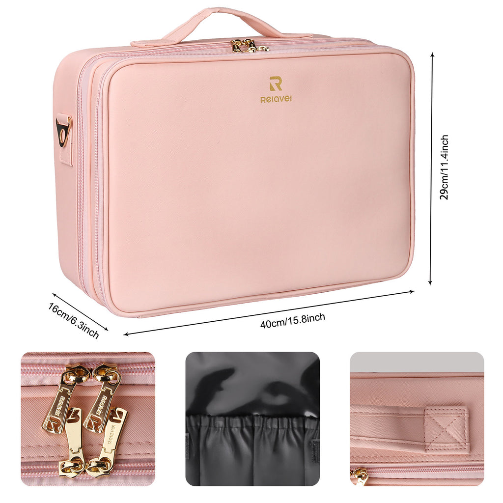 An application scenario or product detail of vs pink makeup bag - Image 14