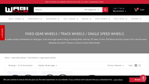 Wabi - Lightweight Single Speed-Fixed Gear Wheelset