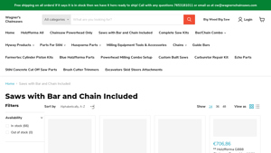 Farmertec - 71cc Holzfforma G444 Gasoline Chain Saw