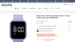 Watchia - Silent Break Timer Watch