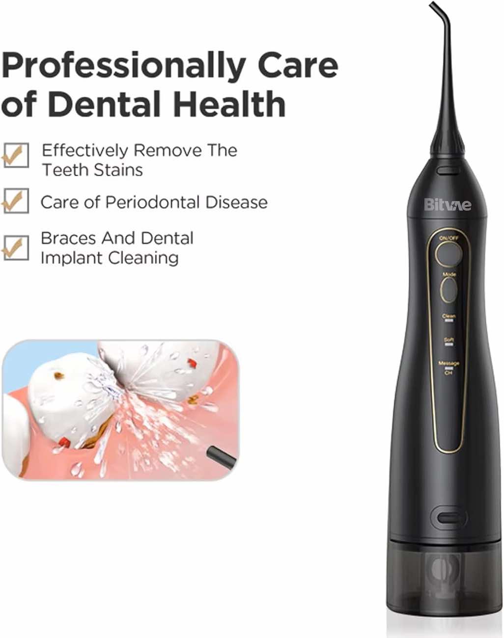 An application scenario or product detail of water flosser bv-f5020e - Image 13