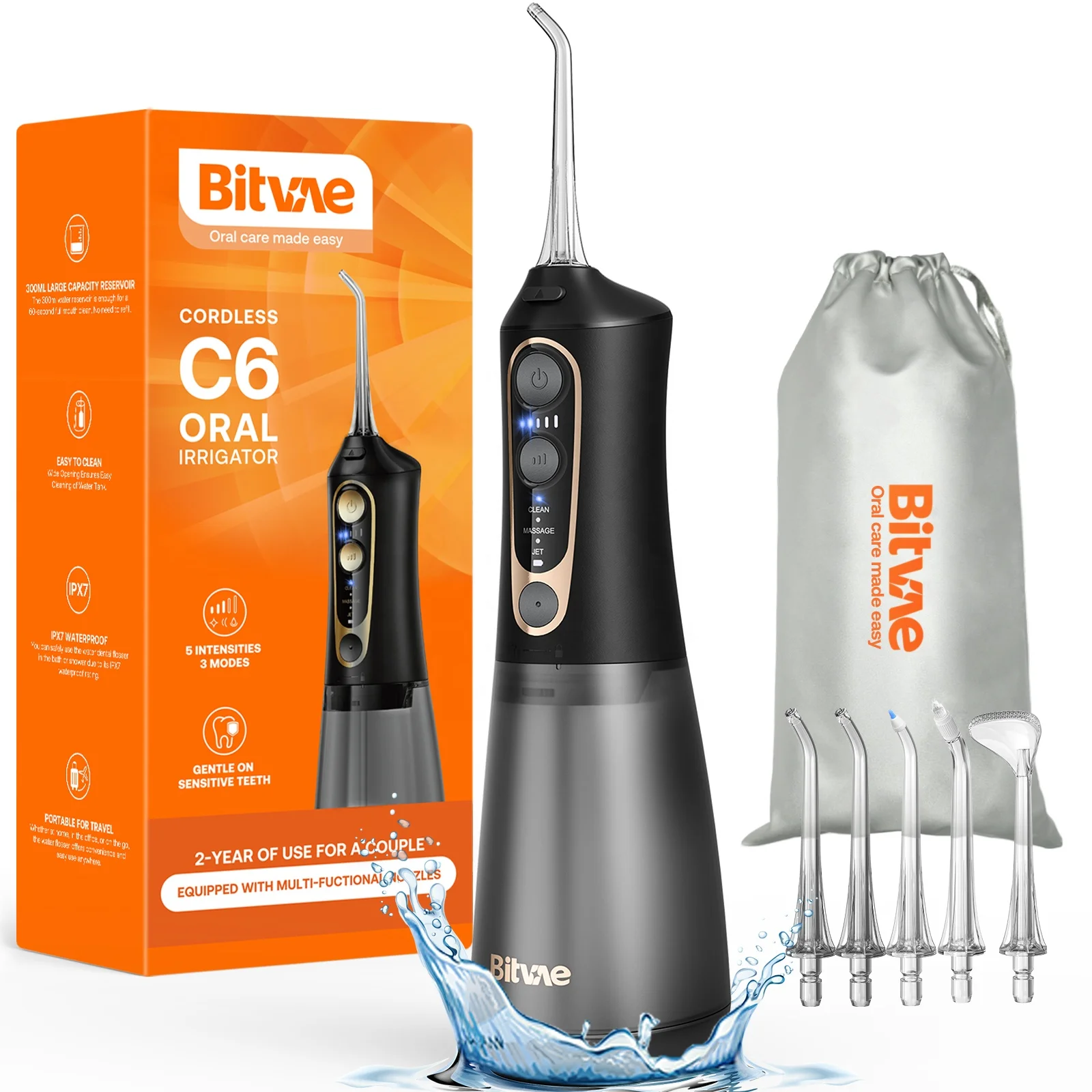 An application scenario or product detail of water flosser c6se - Image 13