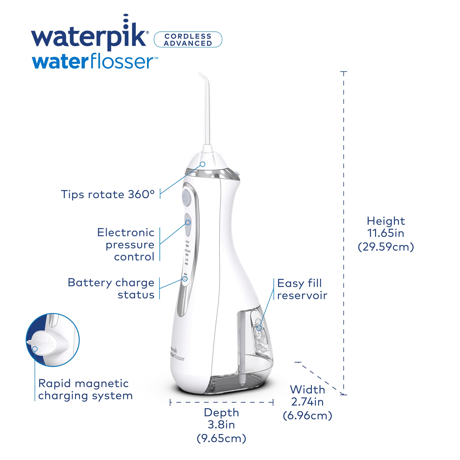 An application scenario or product detail of water flosser s58 - Image 11