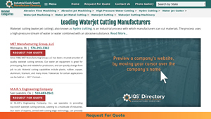 Waterjet Cutting - High-Precision Material Cutting Solutions