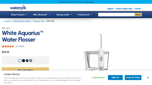 Waterpik - Aquarius Water Flosser WP-660
