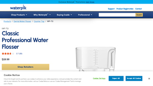 Waterpik - Classic Professional Water Flosser WP-72