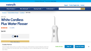 Waterpik - Cordless Plus Water Flosser