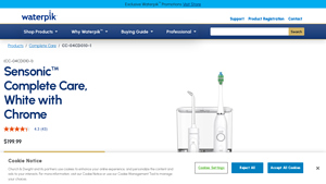 Waterpik - Sensonic Complete Care Combo