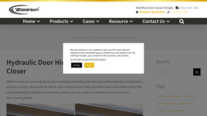 Waterson - Hydraulic Door Closers