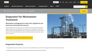 Water Technologies - Energy-Efficient Evaporator