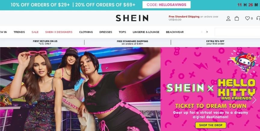 An application scenario or product detail of websites like shein - Image 5