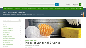 Webstaurant Store - Types of Cleaning Brushes