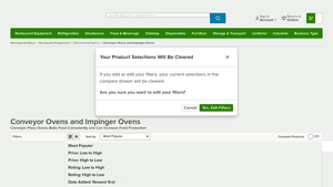 WebstaurantStore - Conveyor Ovens & Pizza Impingers