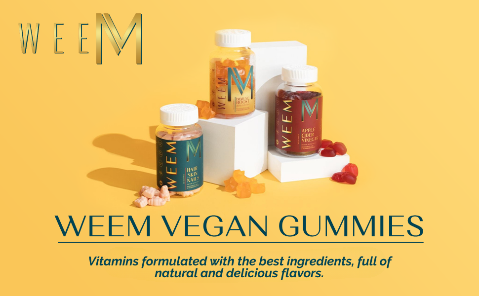 An application scenario or product detail of weem hair vitamin gummies - Image 4