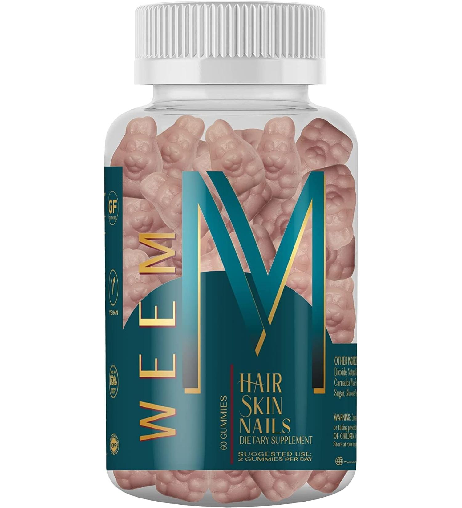 An application scenario or product detail of weem hair vitamin gummies - Image 13
