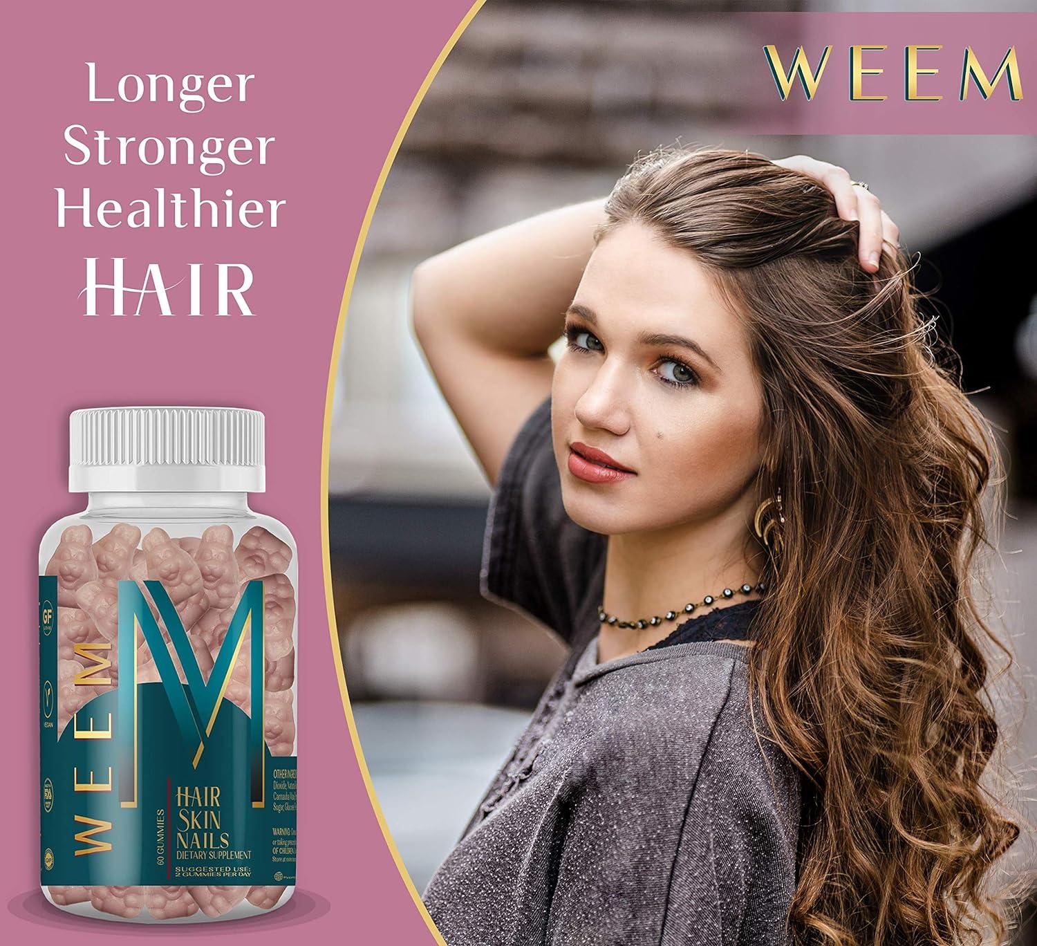 An application scenario or product detail of weem hair vitamin gummies - Image 14
