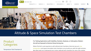 Weiss Technik - Altitude and Space Simulation Test Chambers