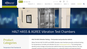 Weiss - Vibration Test Chambers