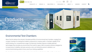 Weiss Technik - Environmental Test Chambers