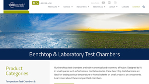 Weiss - Benchtop Environmental Chambers