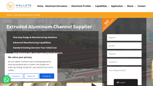 Wellste - Extruded Aluminum Channels