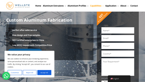 Wellste - Custom Aluminum Fabrication Services