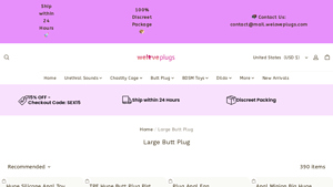 WeLovePlugs - Large Butt Plug