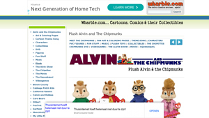 Wharble - Plush Alvin and The Chipmunks