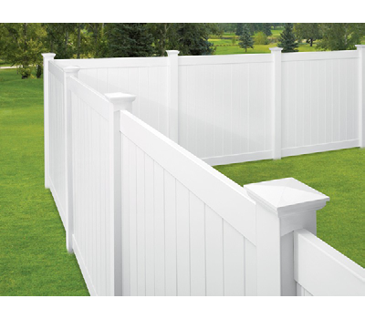An application scenario or product detail of white picket fence panels - Image 6