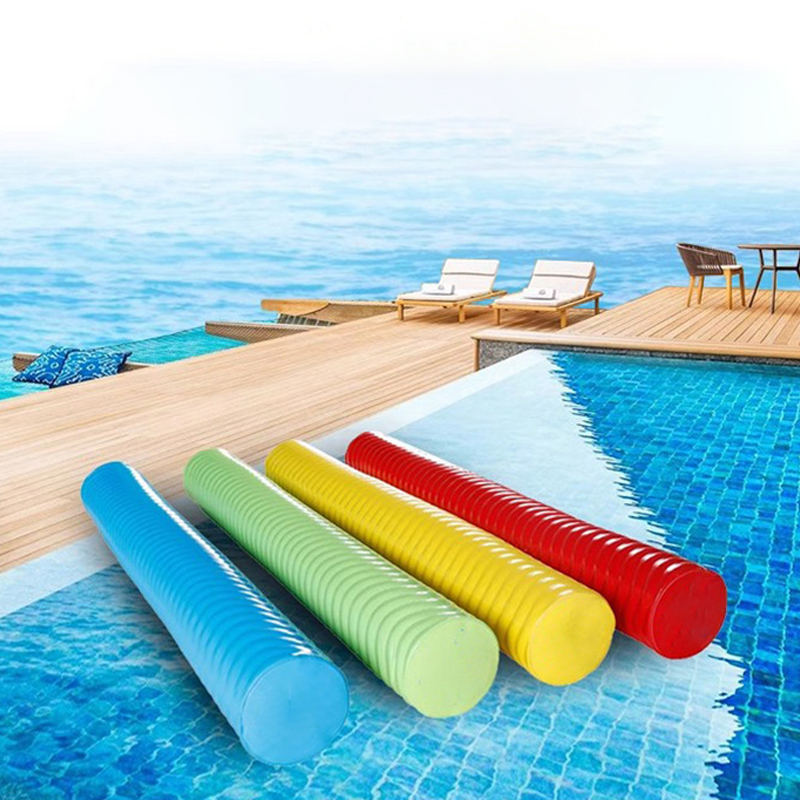 An application scenario or product detail of white swimming noodles - Image 2