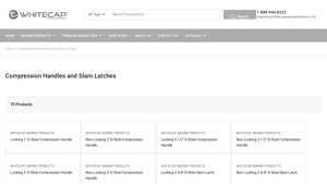 Whitecap - Compression Handles & Slam Latches
