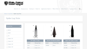 WhtKnight - Spike Lug Nuts