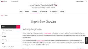 Wicked Weasel - See-Through Lingerie