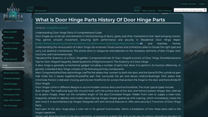 Beasts of Bermuda - Door Hinges