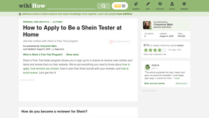 Shein - Free Trial Program