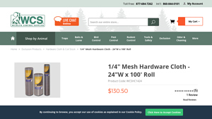 Wire Cloth Man - 1/4 Mesh Hardware Cloth