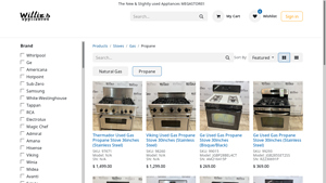 Thermador - 36 Inch Gas Propane Stove