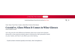 Wine Folly - Crystal Wine Glasses