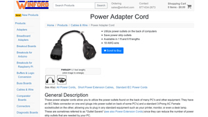 Winford - Power Adapter Cord