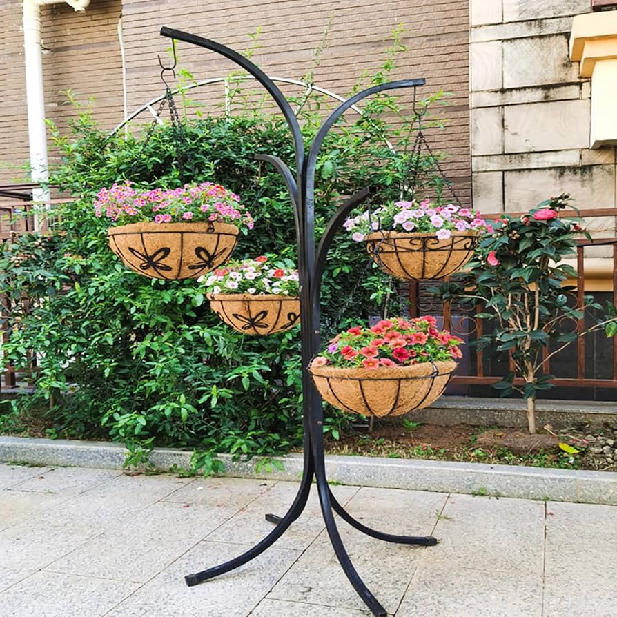 An application scenario or product detail of wire plant baskets - Image 16