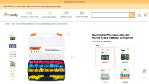 Wirefy - Heat Shrink Wire Connectors Kit