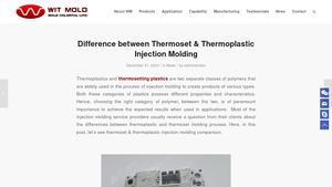Witmold - Custom Plastic Injection Molds