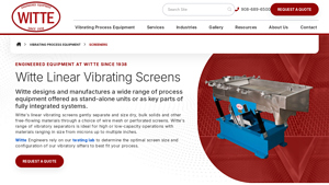 Witte - Linear Vibrating Screens