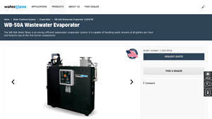Wmaze - WB-50A Wastewater Evaporator