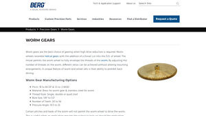 WMBerg - Worm Gears