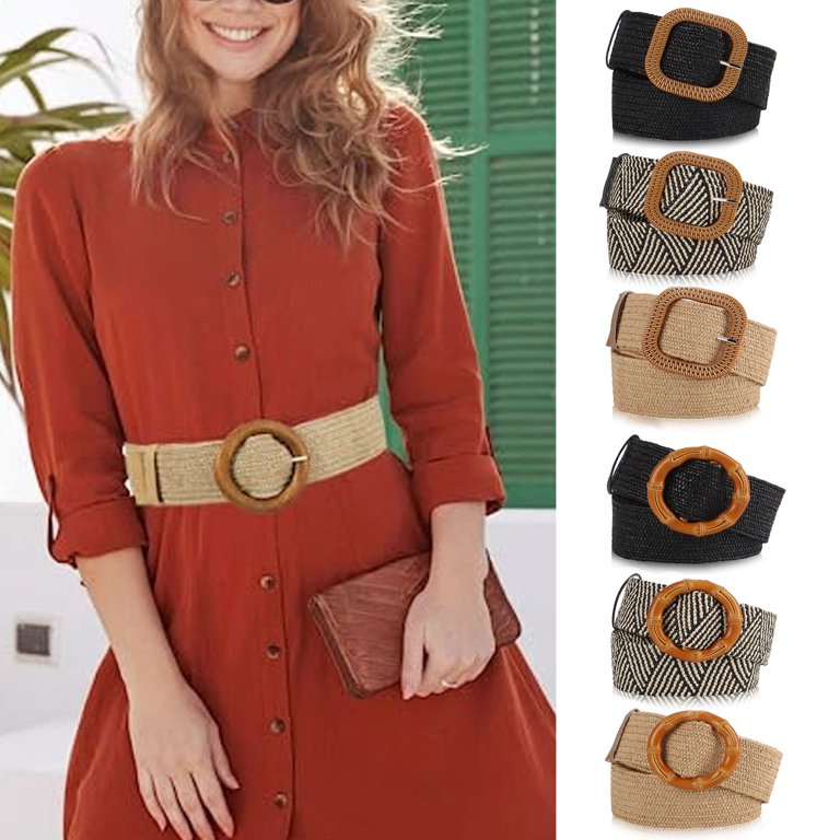 An application scenario or product detail of women's bohemian belts for dresses - Image 18