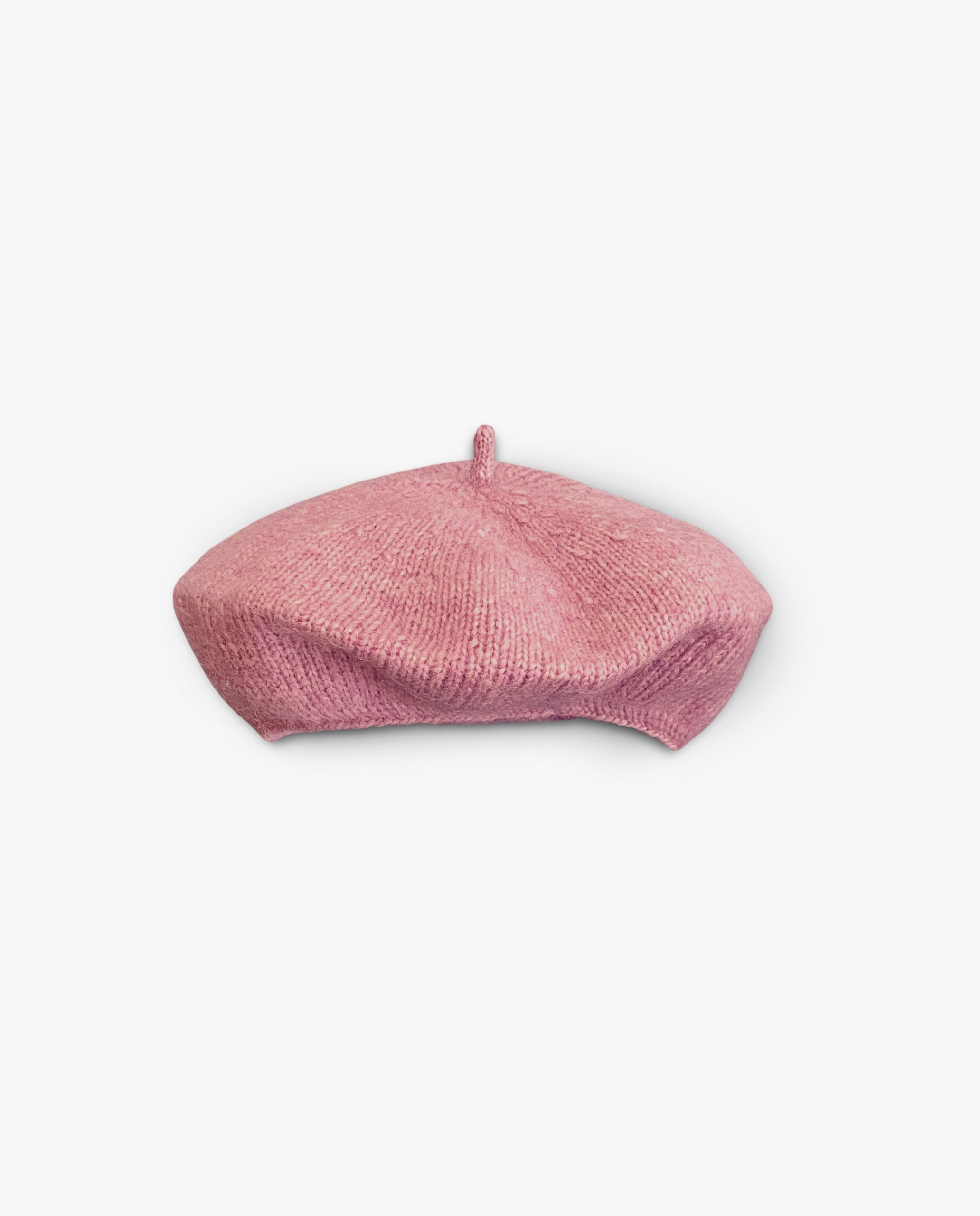 An application scenario or product detail of women's light pink beret - Image 13